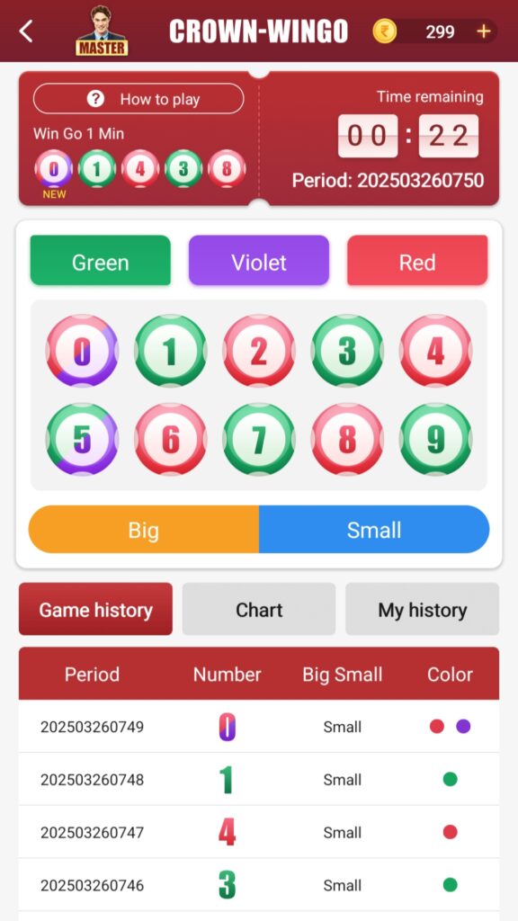 Crown 11 Colour Prediction